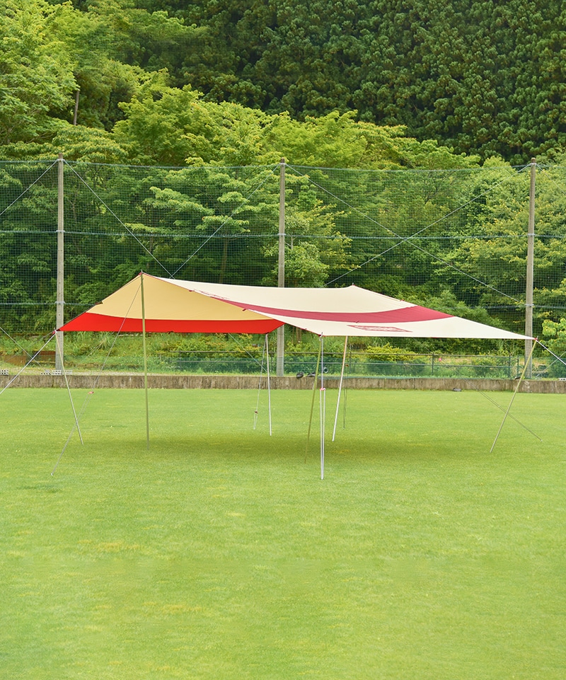 Long Square Tarp/ロングスクエアタープ(テント｜タープ)(Free Beige