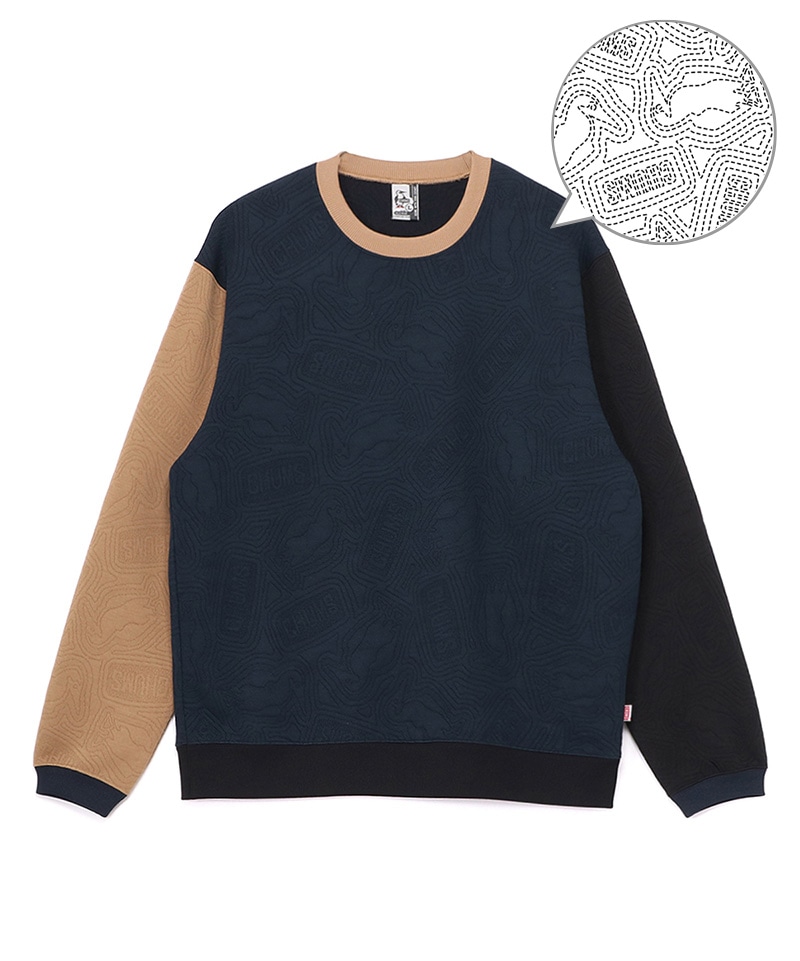 限定】Jacquard Knit Crew Top/【限定】ジャカードニットクルートップ