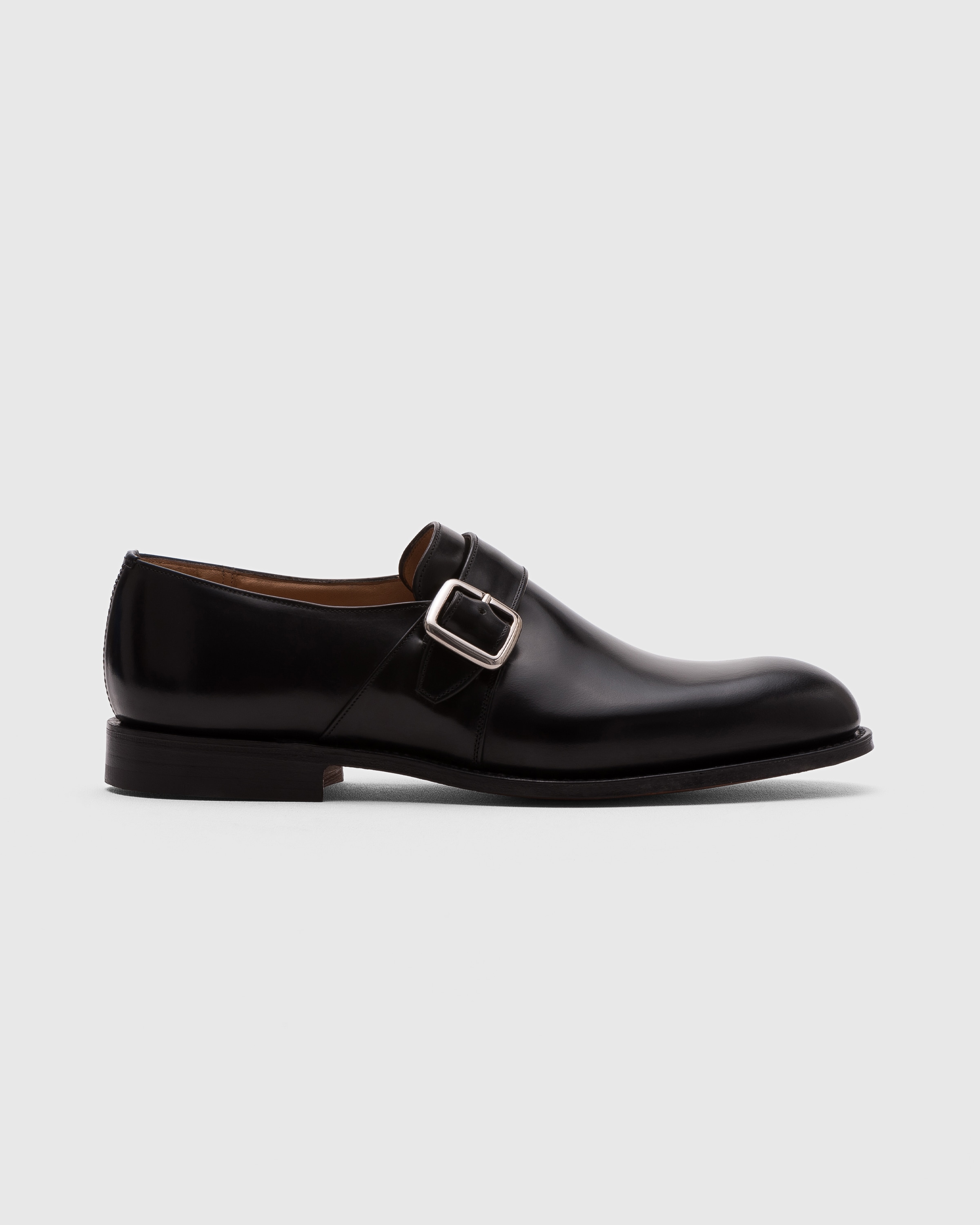 Black Polished Binder Monk Strap | Church's