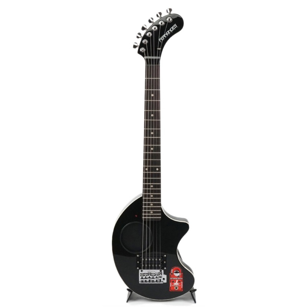 FERNANDES ZO-3芸達者 Black ミニギター(フェルナンデス アンプ内蔵型
