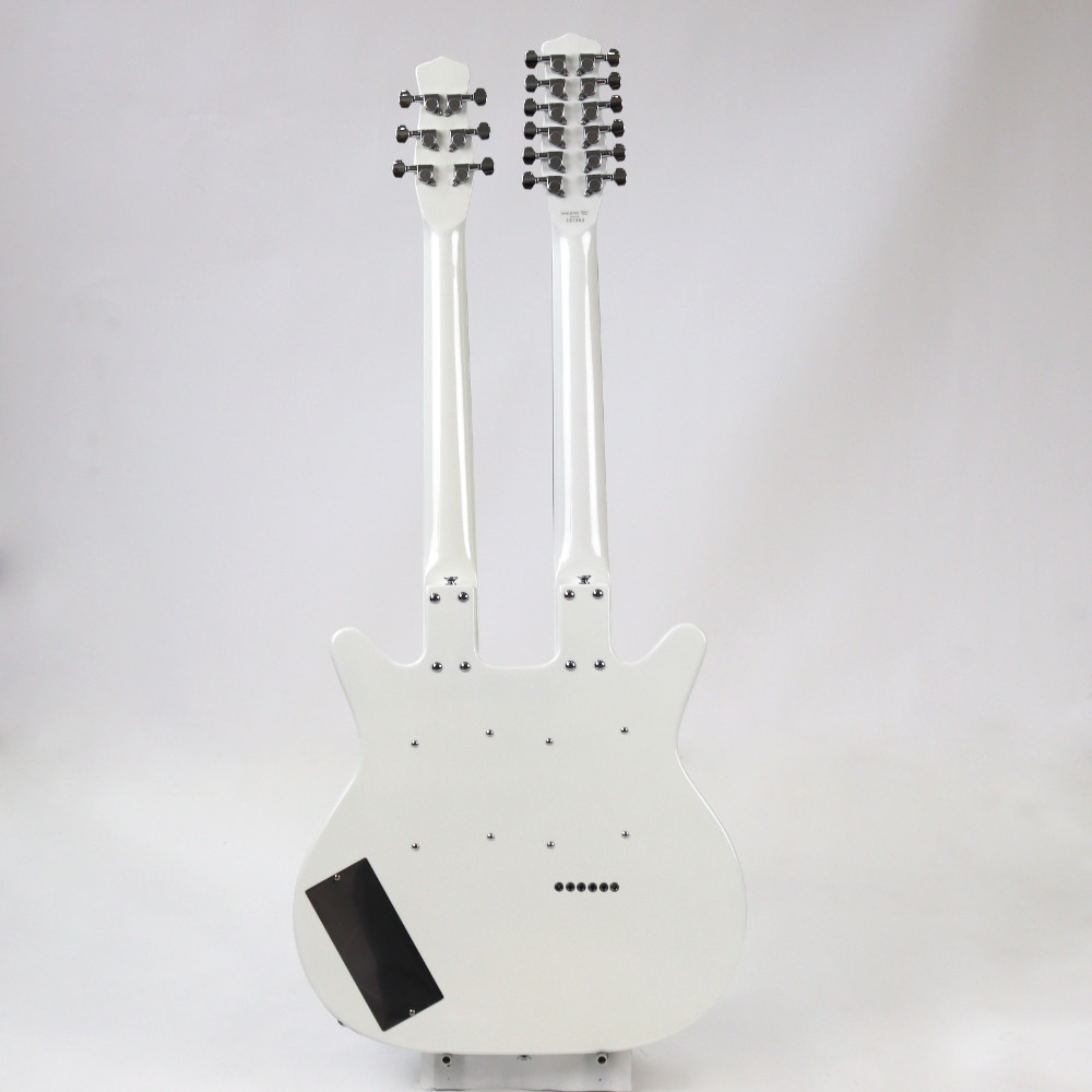 Danelectro ダンエレクトロ DOUBLE NECK 6-12 WHT ダブルネック エレキ