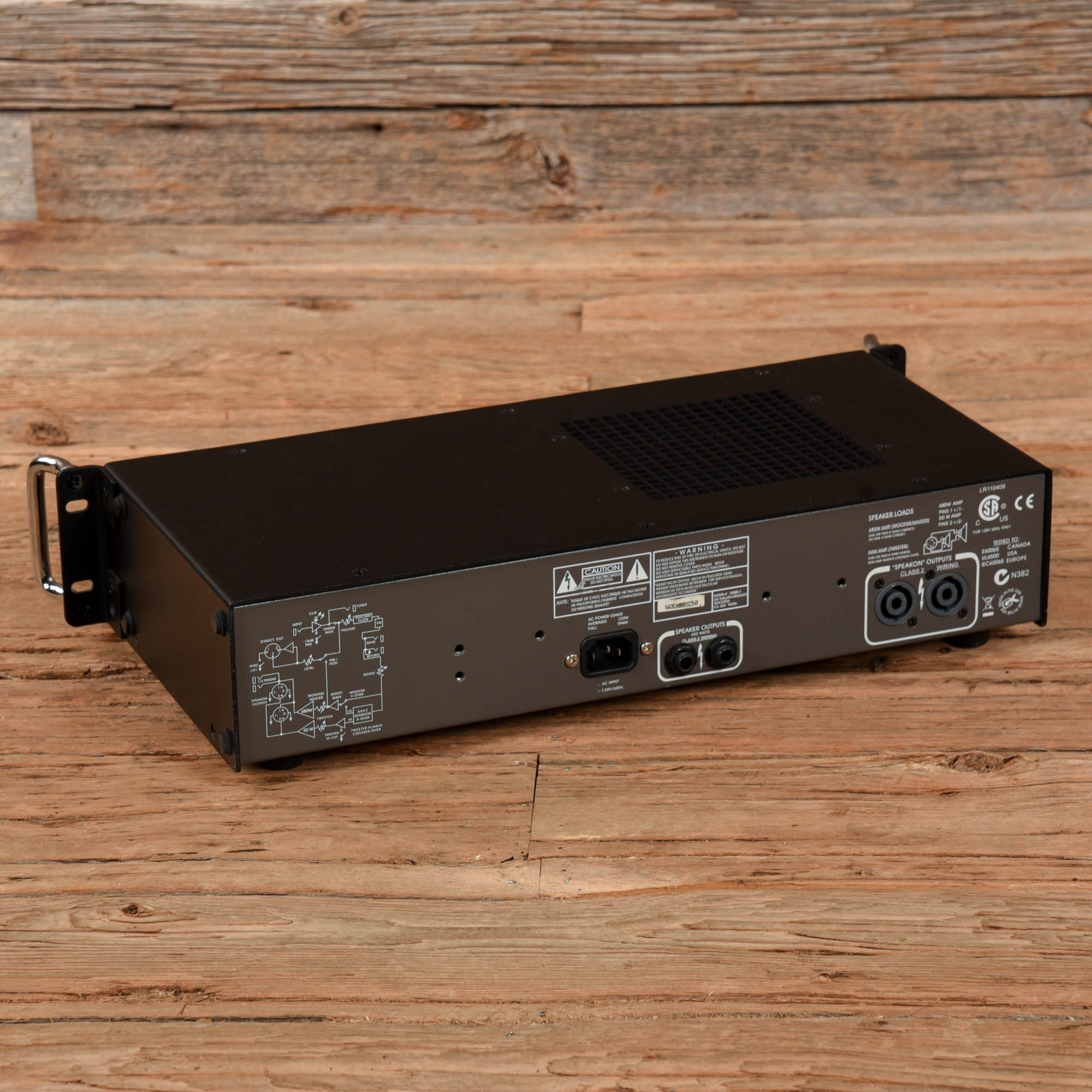 Gallien-Krueger 700RB-II 450-Watt Biamp Bass Amp Head – Chicago