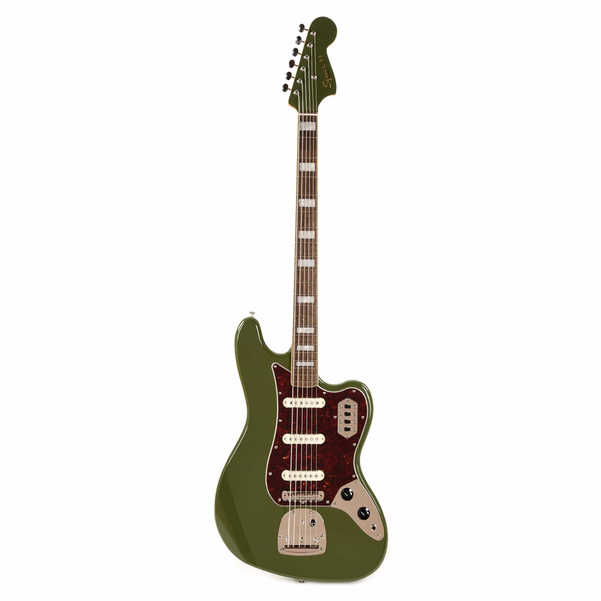 Squier Classic Vibe Bass VI Olive – Chicago Music Exchange