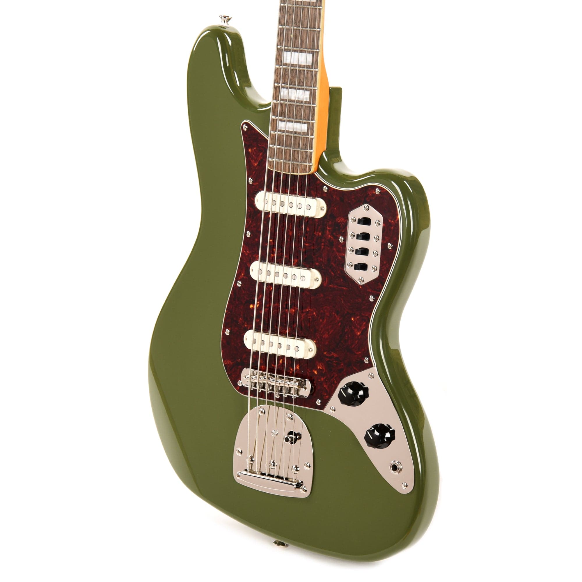 Squier Classic Vibe Bass VI Olive – Chicago Music Exchange