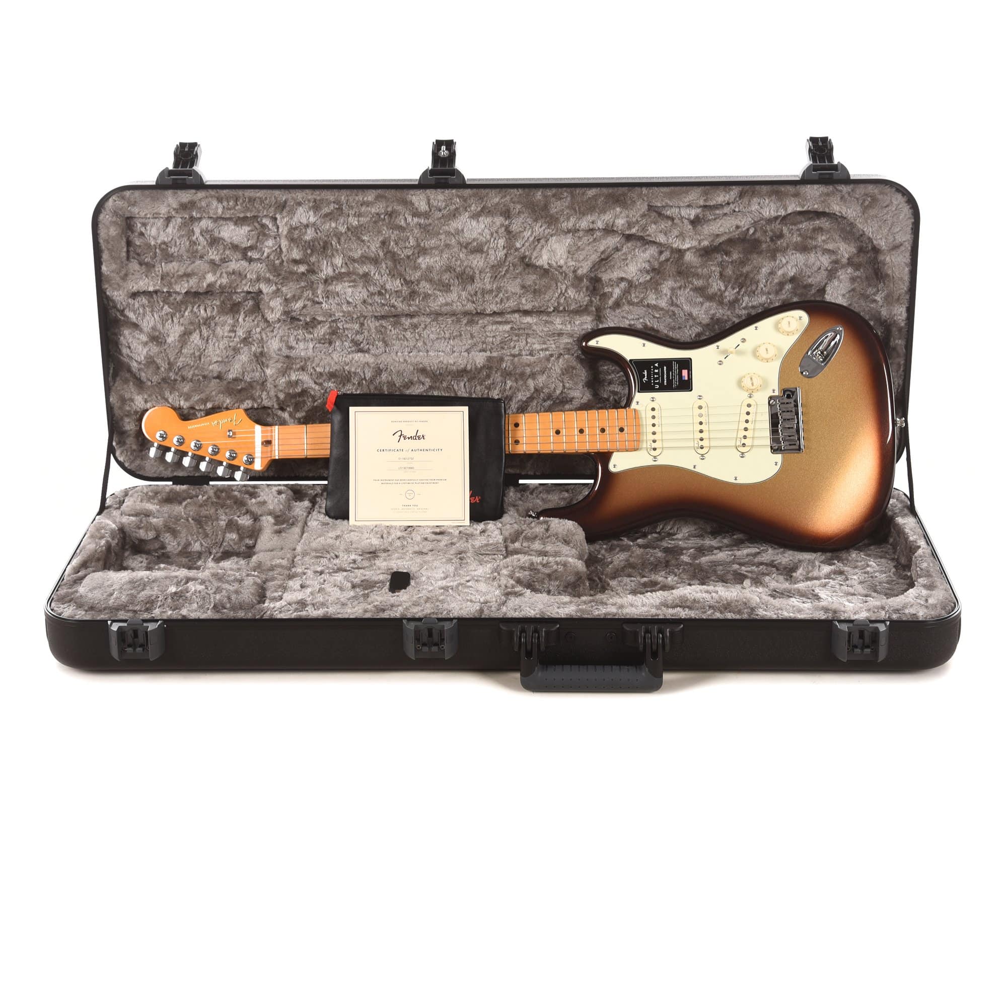 Fender American Ultra Stratocaster Mocha Burst – Chicago Music