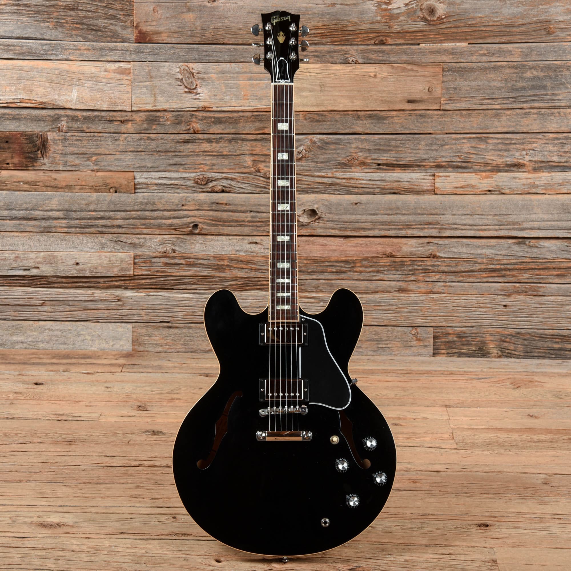 Gibson Memphis ES-335 Traditional Ebony 2018 – Chicago Music Exchange
