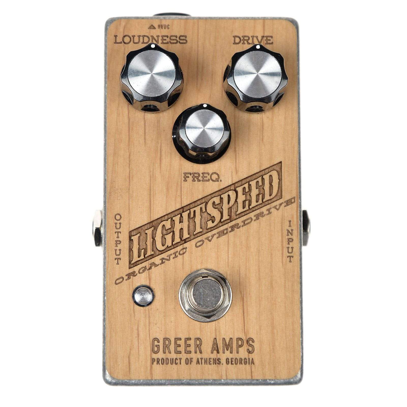 Greer Amps Wooden Lightspeed Organic Overdrive – Chicago Music