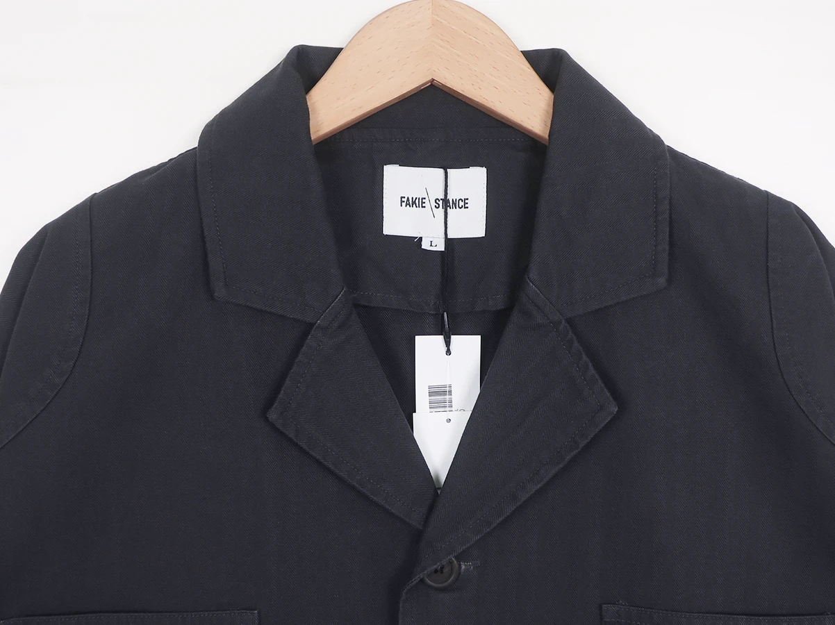 FAKIE STANCE フェイキースタンス】FATIGUE JACKET [BLK] ジャケット