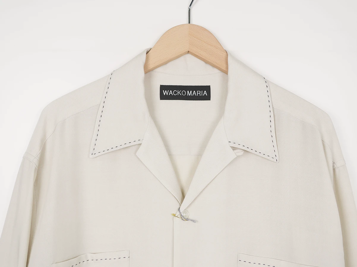 WACKO MARIA ワコマリア】50'S SHIRT L/S ( TYPE-1 ) オープンカラー