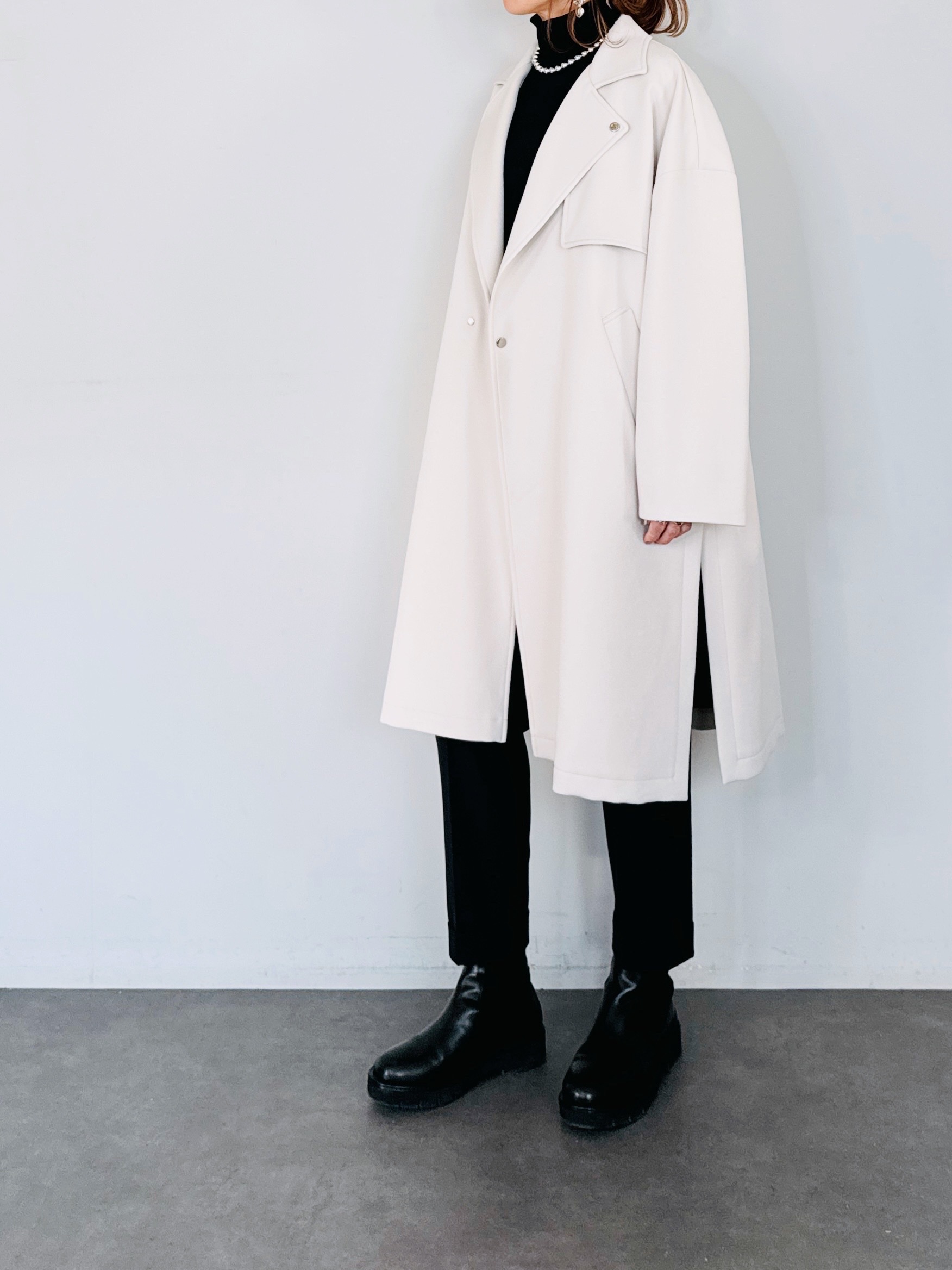 SELECT(セレクト) ナノヒーティングトレンチ風コート（ライナー付