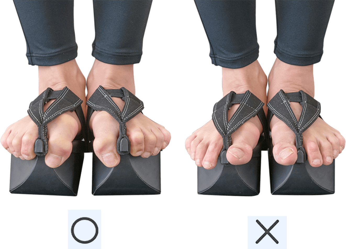 基本姿勢を意識させるトレーニングサンダル「goopo（グーポ）」