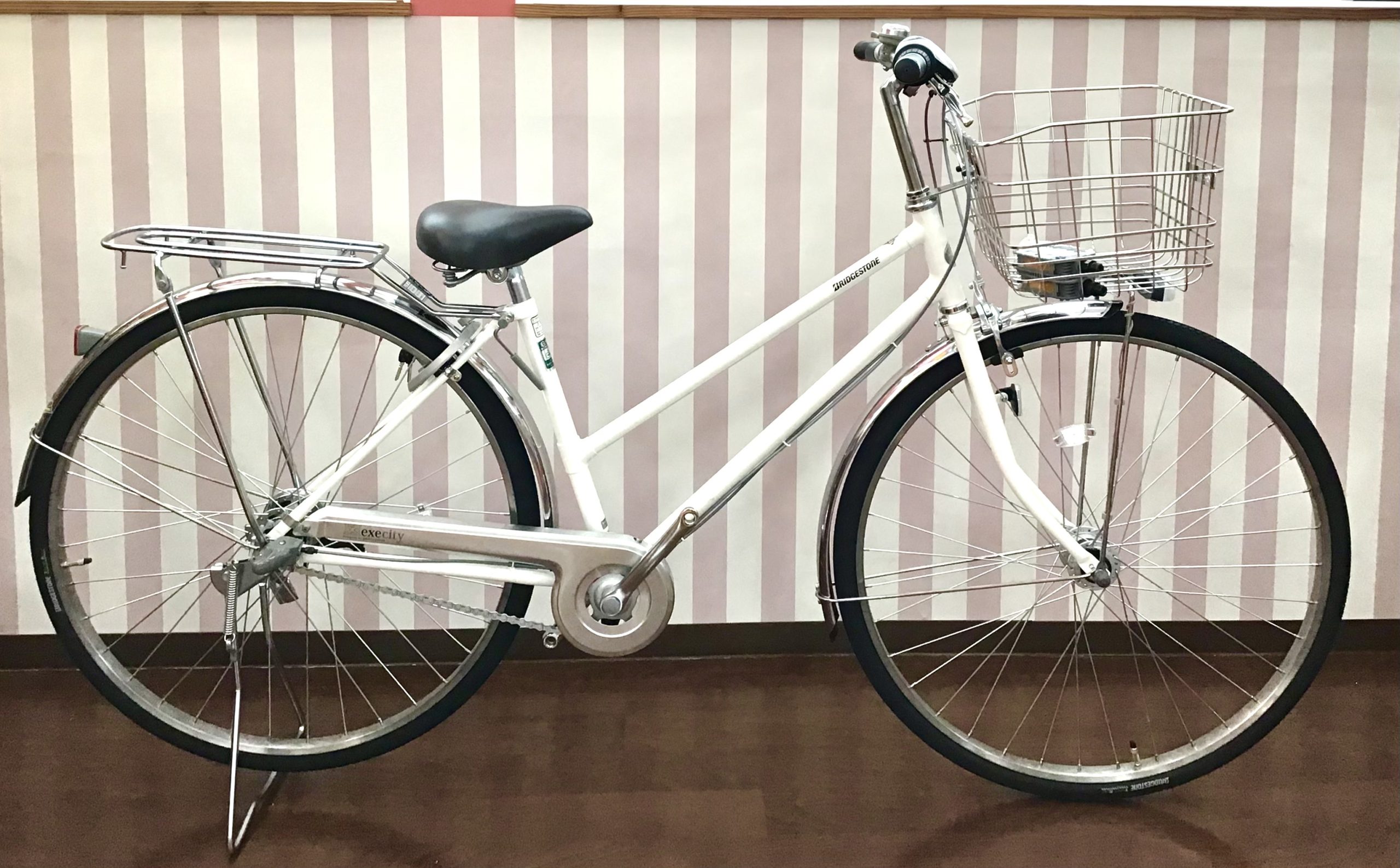 スポーティで丈夫なお求めやすい通学用自転車【ブリヂストン】エグゼ
