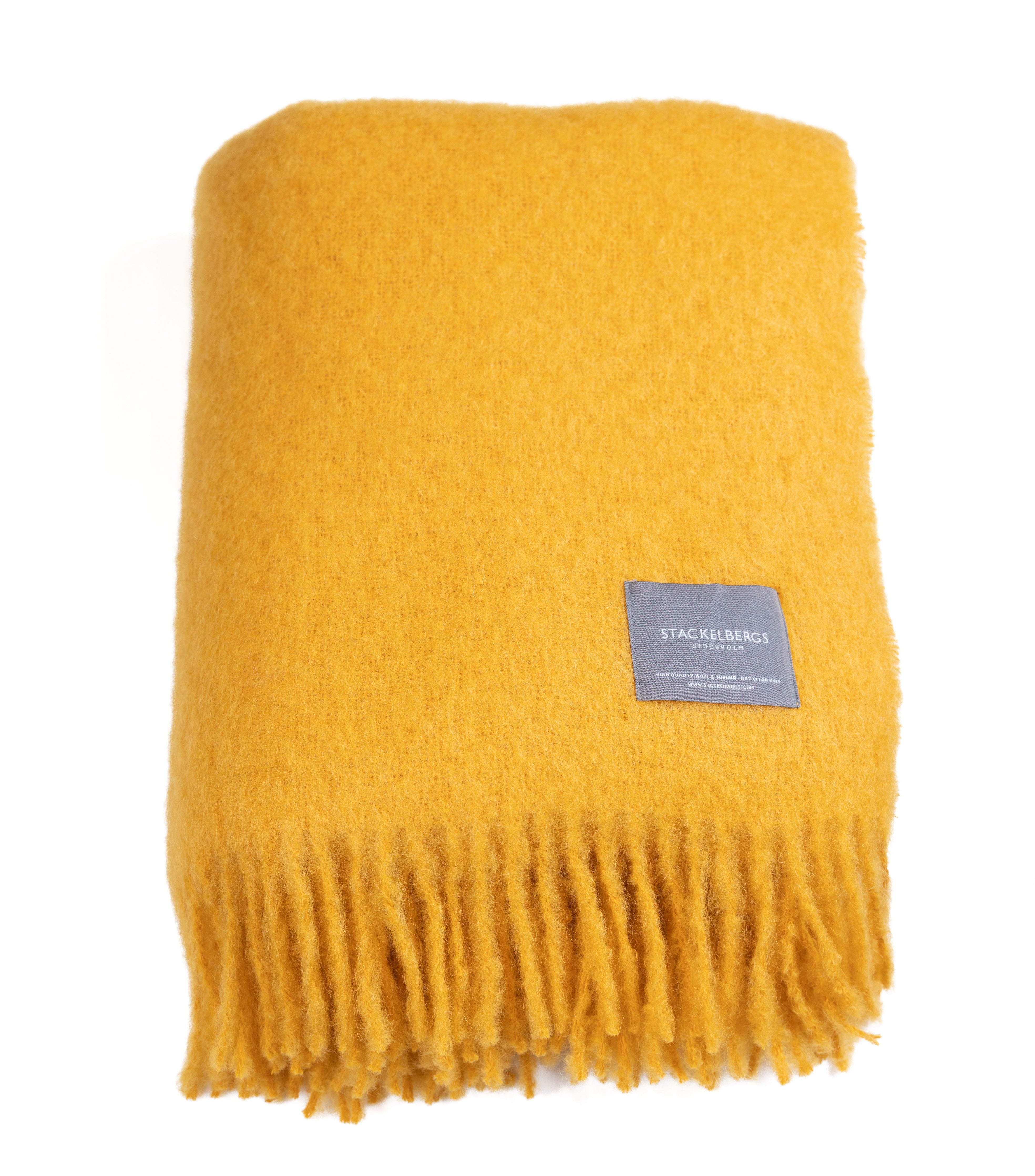 Stackelbergs】 モヘアブランケット| Ochre 130 x 170 cm – Chefs-d
