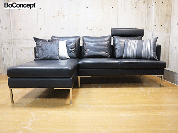 BoConcept】ボーコンセプト ISTRA2 イストラ2 カウチソファ 最高級 本