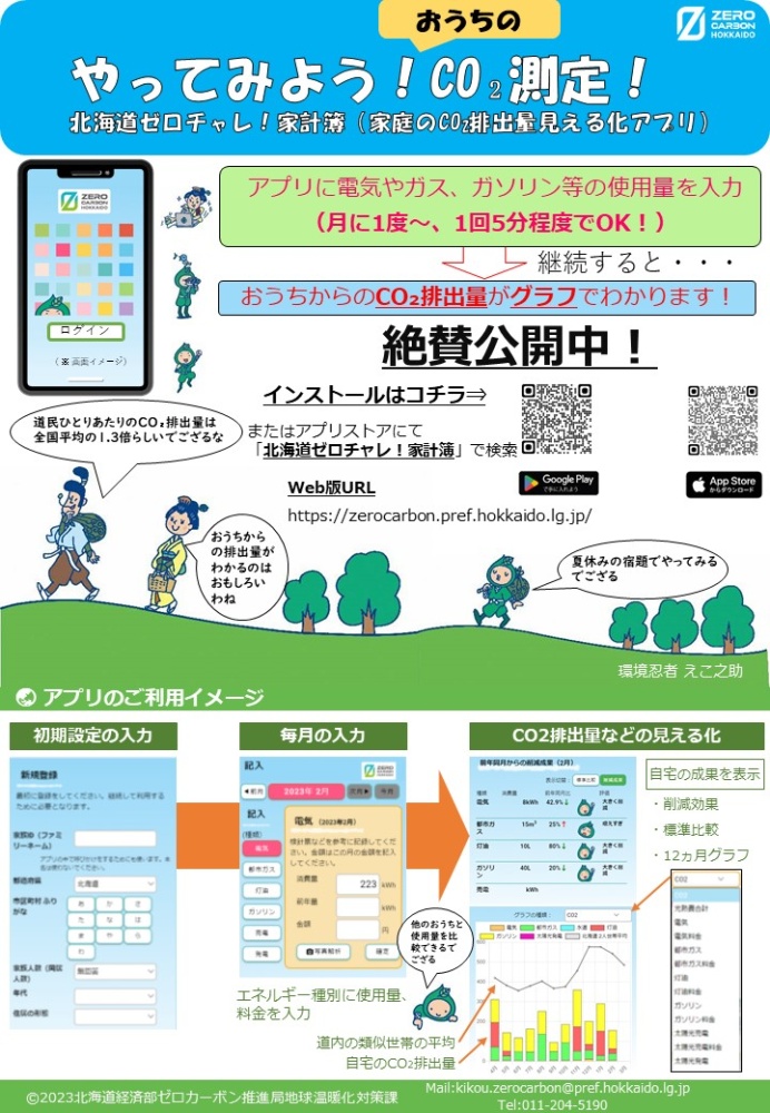北海道ゼロチャレ！家計簿アプリについて | 北海道深川市