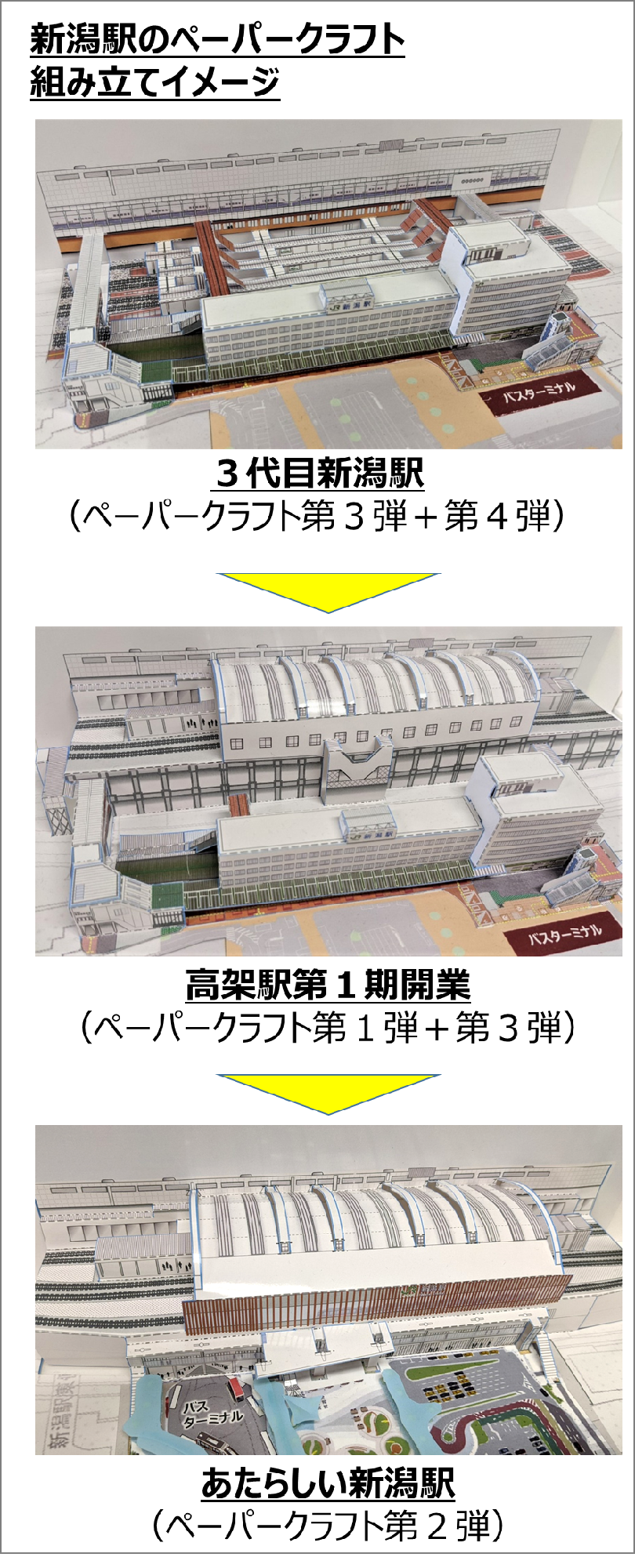 MP03-24 ホビー 最終値下げペーパークラフト 駅舎 ノスタルジック