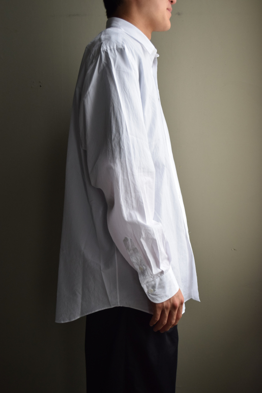 COMOLI (コモリ) コモリシャツ [WHITE]