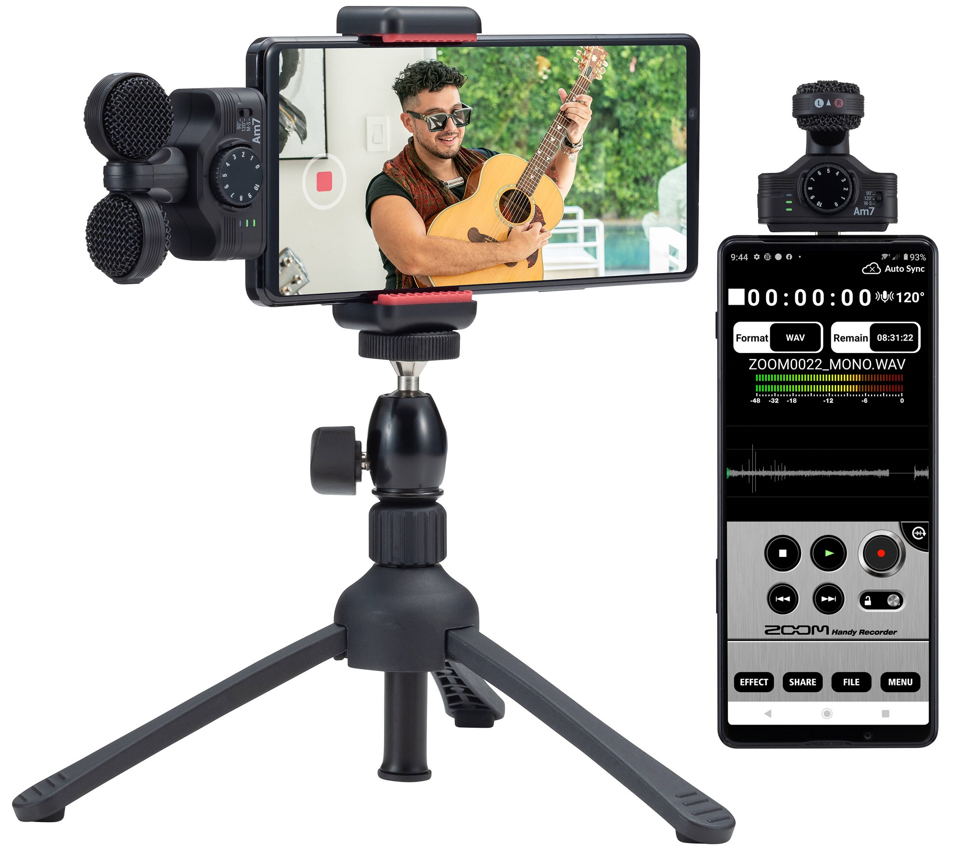 Zoom Am7 Microphone for USB-C Android Phones Announced | CineD