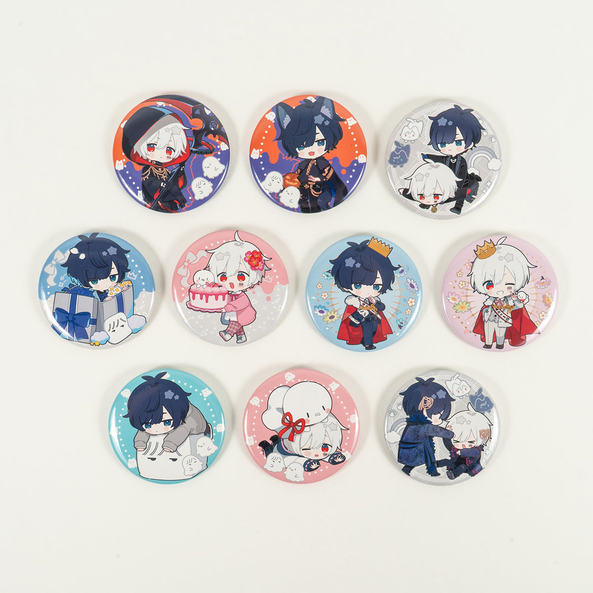 3.だいきり 缶バッジ ねるきりのすがた まとめ売り 3.だいきり 缶