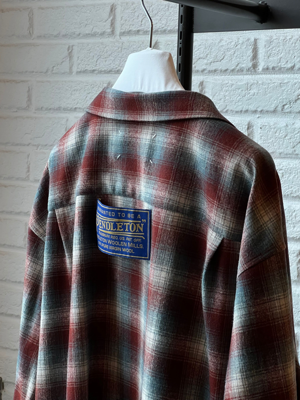 Maison Margiela】メゾンマルジェラ×ペンドルトンのコラボレーションと