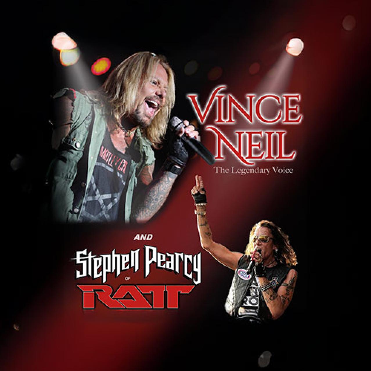 Vince Neil & Stephen Pearcy OLG Stage at Fallsview Casino