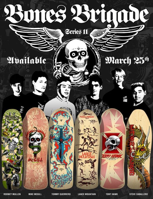 Powell パウエル BONES スケートボード ステッカー 23枚セット Powell
