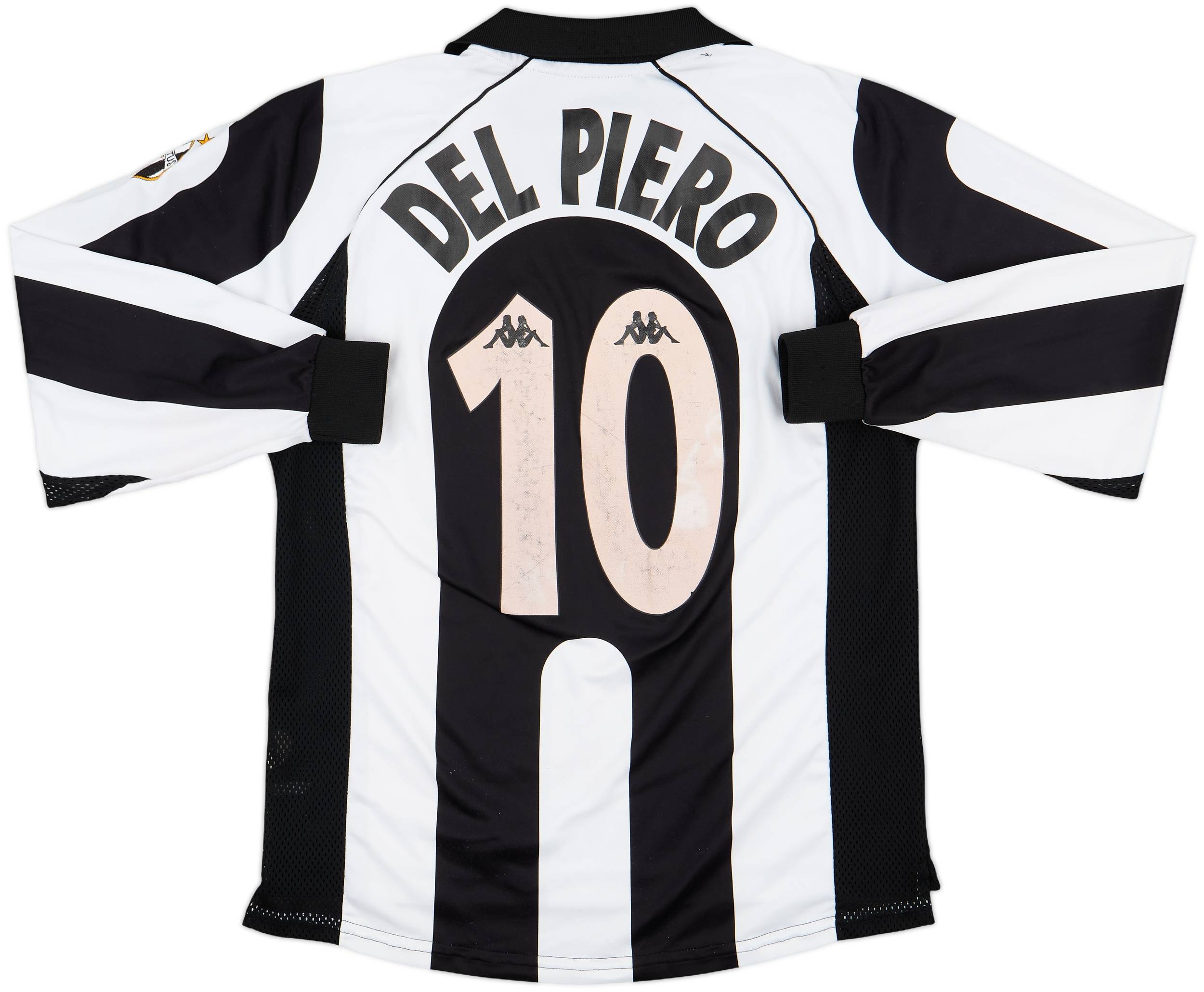 1997-98 Juventus Centenary Home L/S Shirt Del Piero #10 - 6/10 - (M)