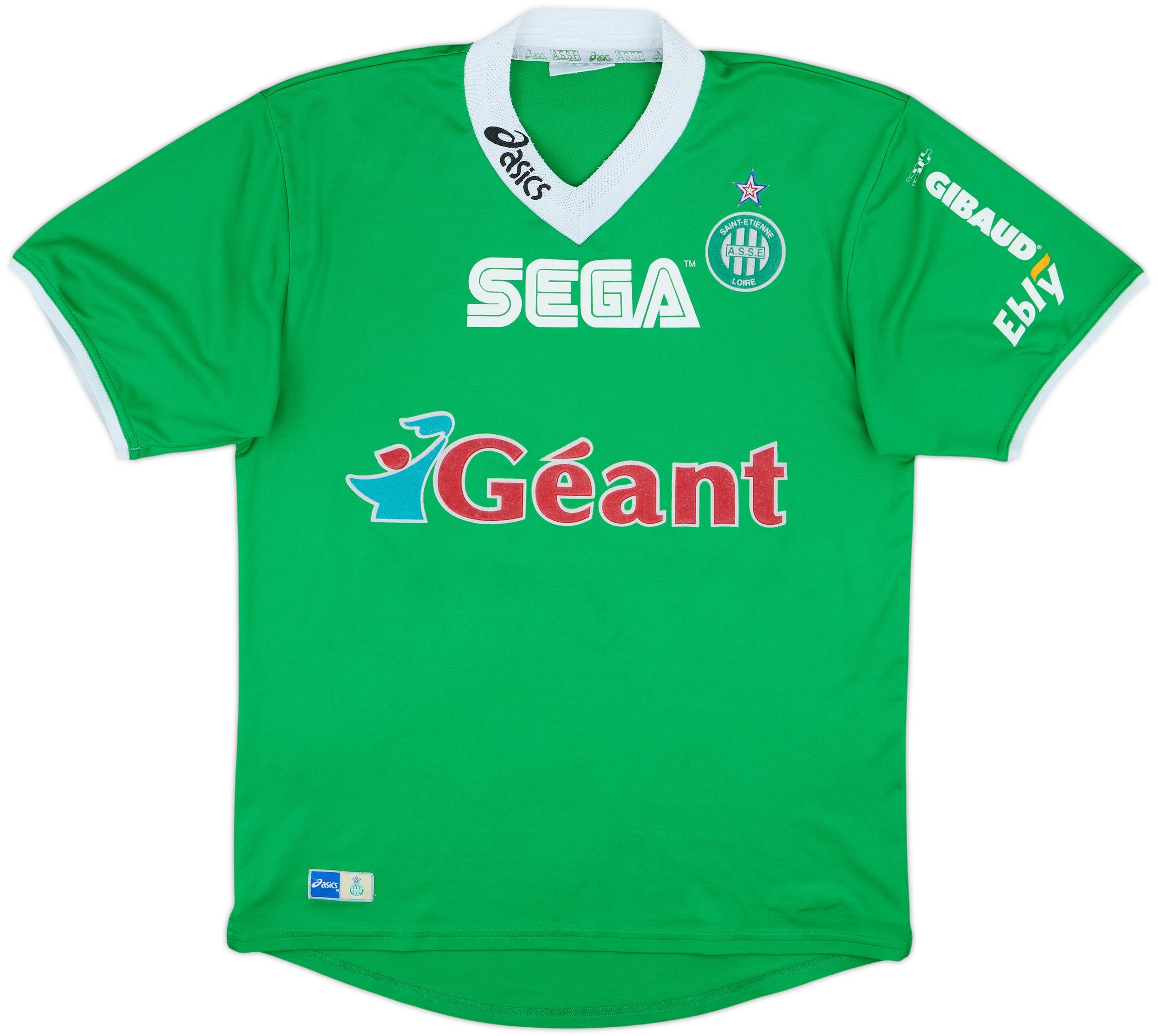 1999-00 Saint Etienne Home Shirt - 8/10 - (M)
