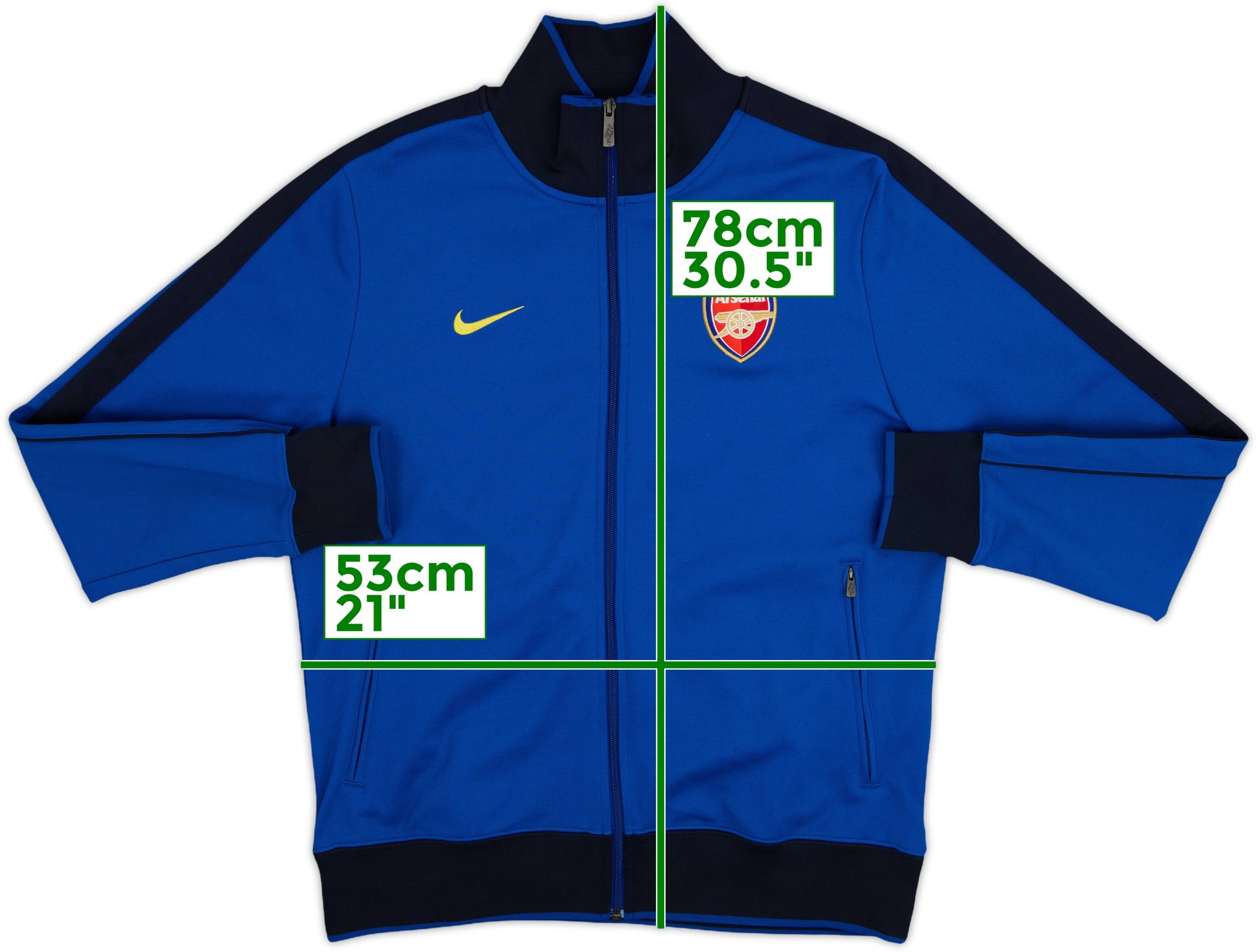 ウェア Arsenal Nike O2 Half Zip jacket Arsenal Nike O2 Half Zip jacket