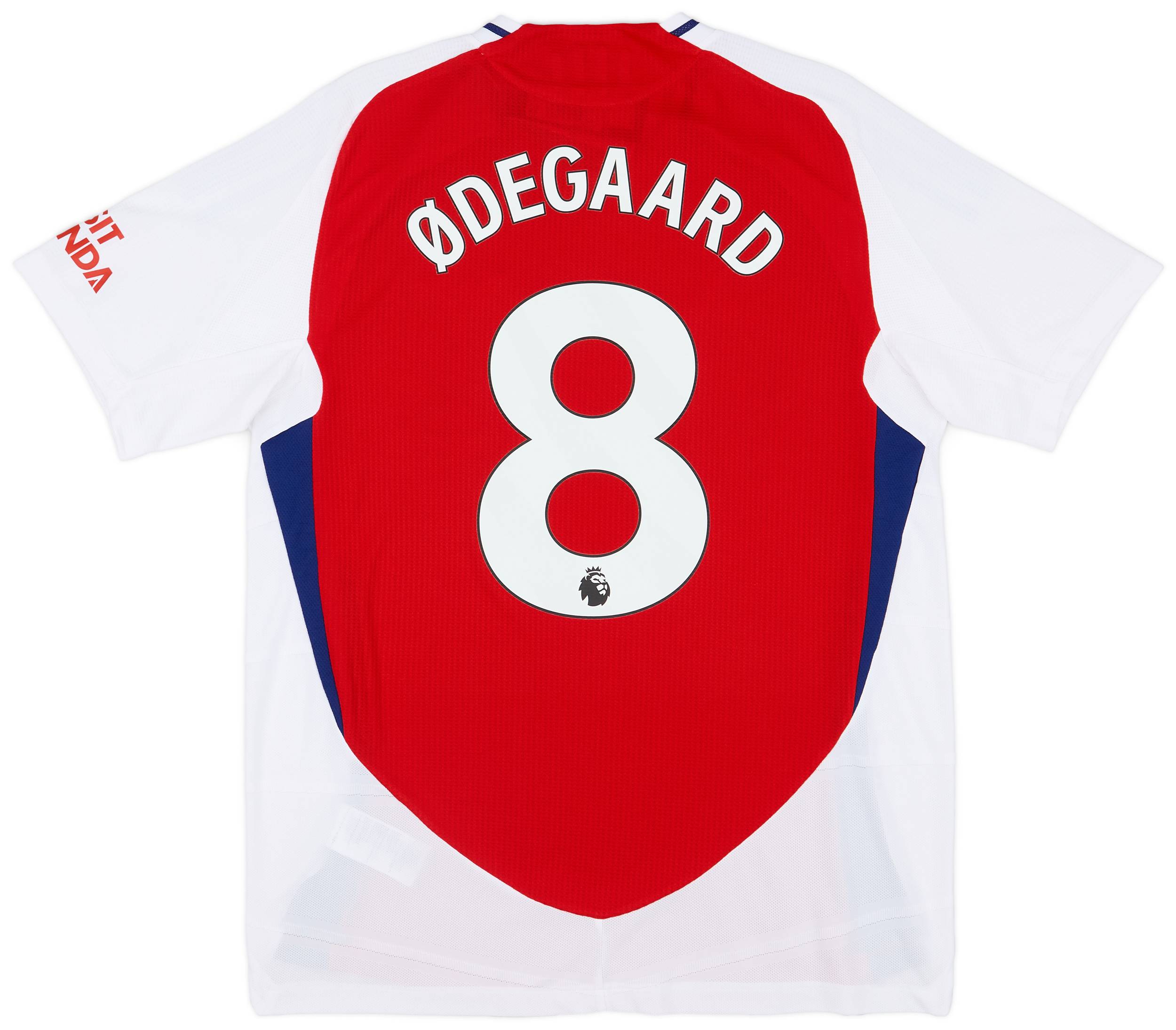 2024-25 Arsenal Authentic Home Shirt Odegaard #8
