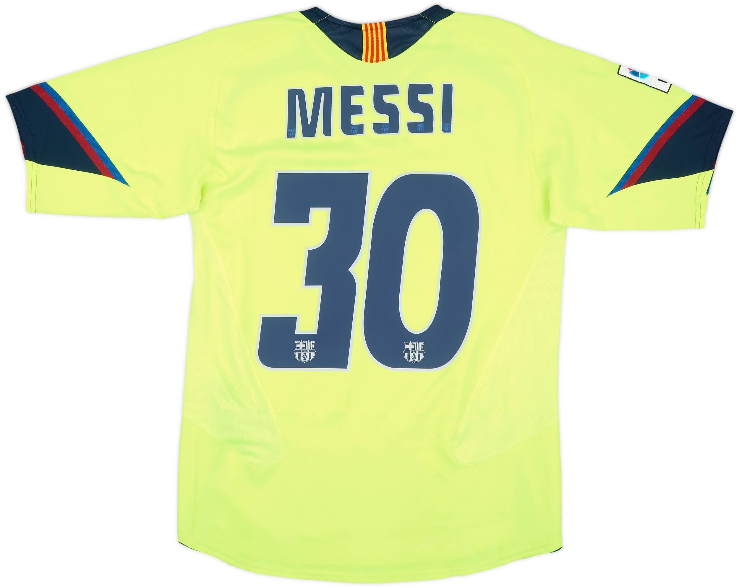 05-06 バルセロナ MESSI メッシ 30番 半袖 シャツ 05-06 バルセロナ