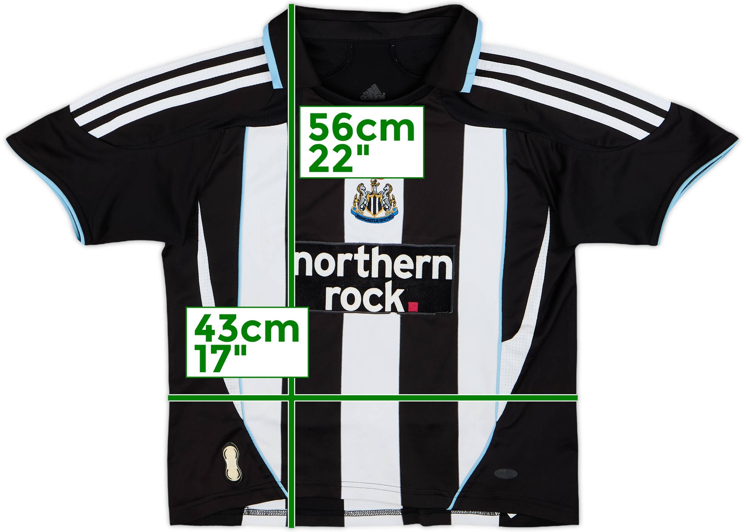 ニューカッスル 06/07 #16 ミルナー ユニフォームNewcastle United