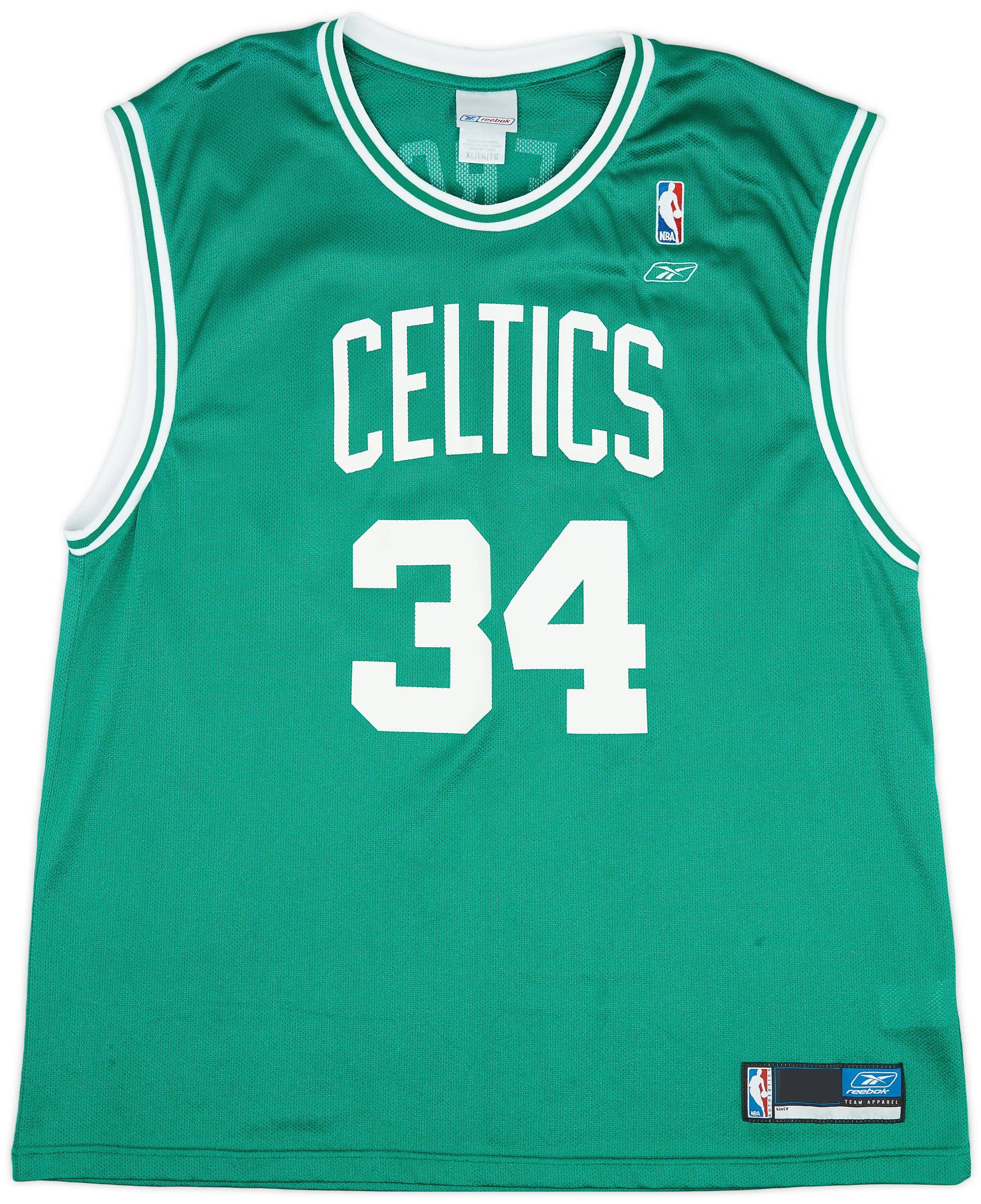 2002-06 Boston Celtics Pierce #34 Reebok Away Jersey (Very Good) XL
