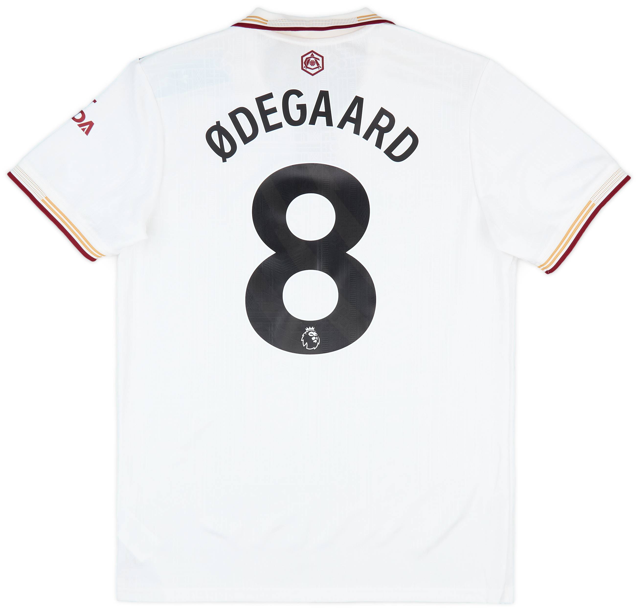 2025-26 Arsenal Authentic Third Shirt Odegaard #8