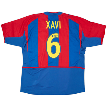 2002-03 Barcelona Away Shirt Xavi #6 - 6/10 - (L)