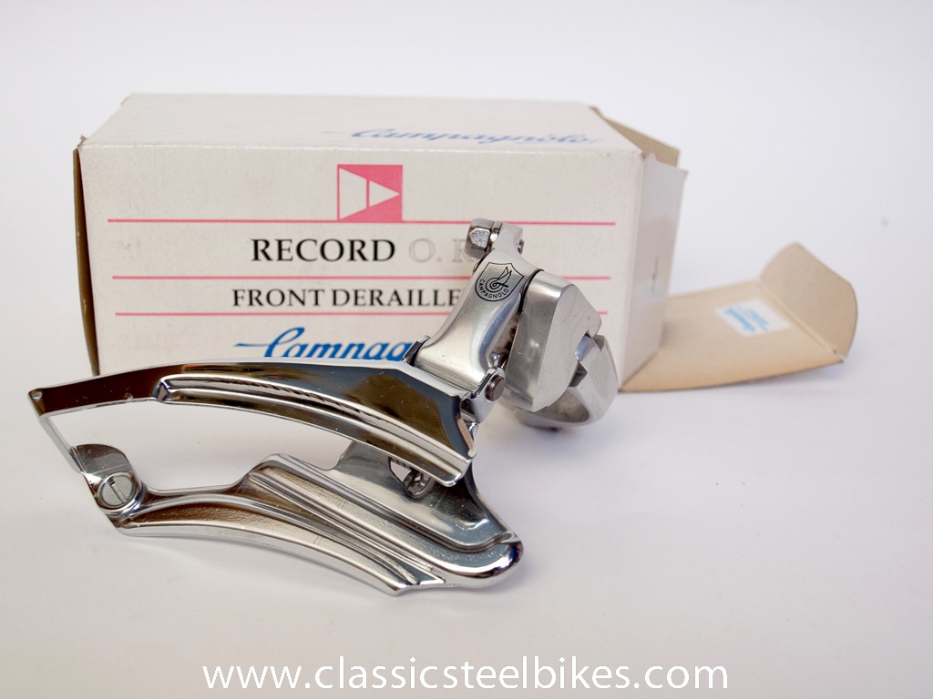 Campagnolo Record OR Front Derailleur NOS - Classic Steel Bikes
