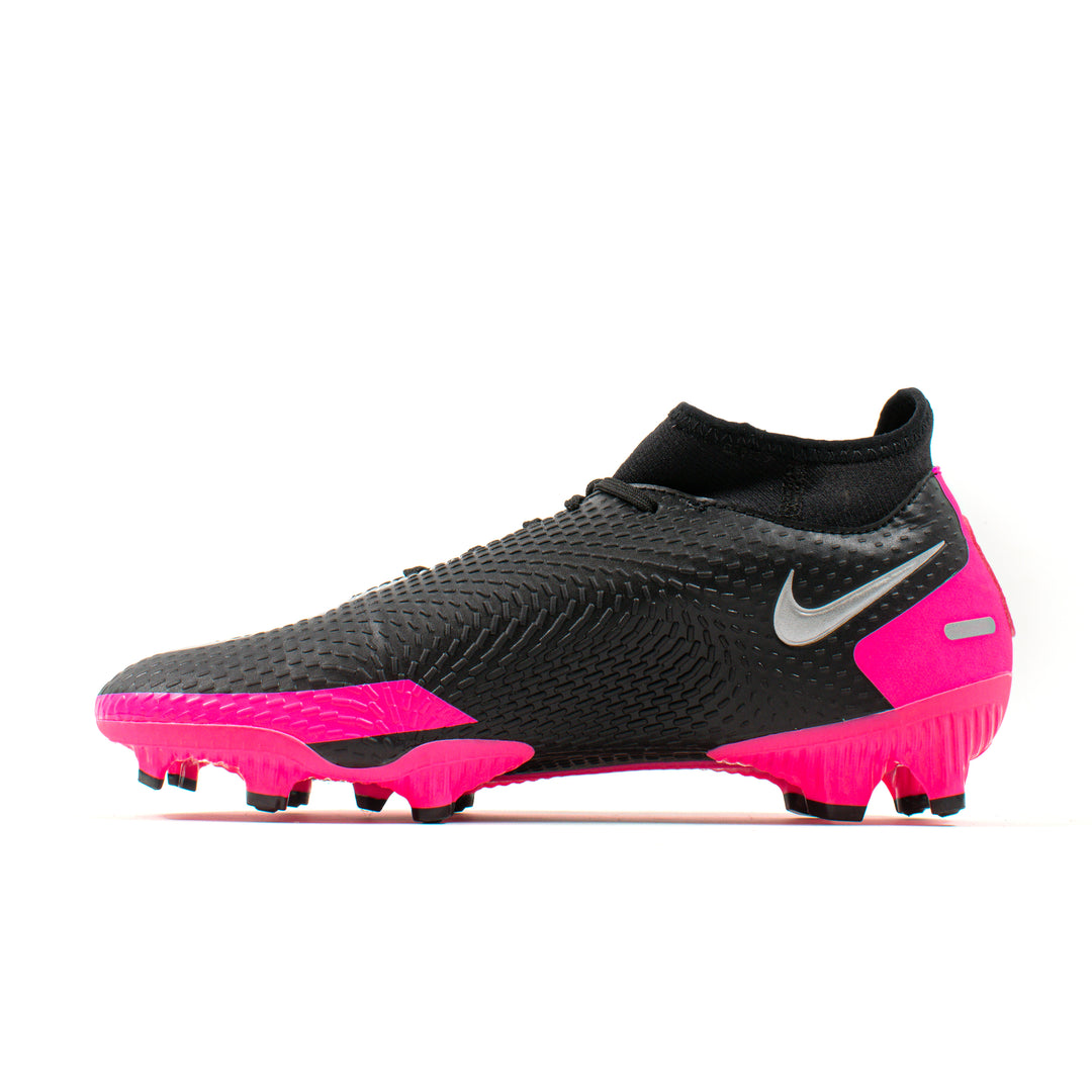 Nike Phantom GT Academy DF Pink Black FG – Classic Soccer Cleats