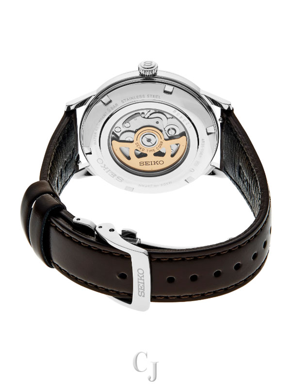 SEIKO PRESAGE COCKTAIL TIME CHARCOAL DIAL MEN'S WATCH SRPJ17