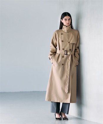 ロングトレンチコート N.O.R.C｜クロスプラス公式通販サイト