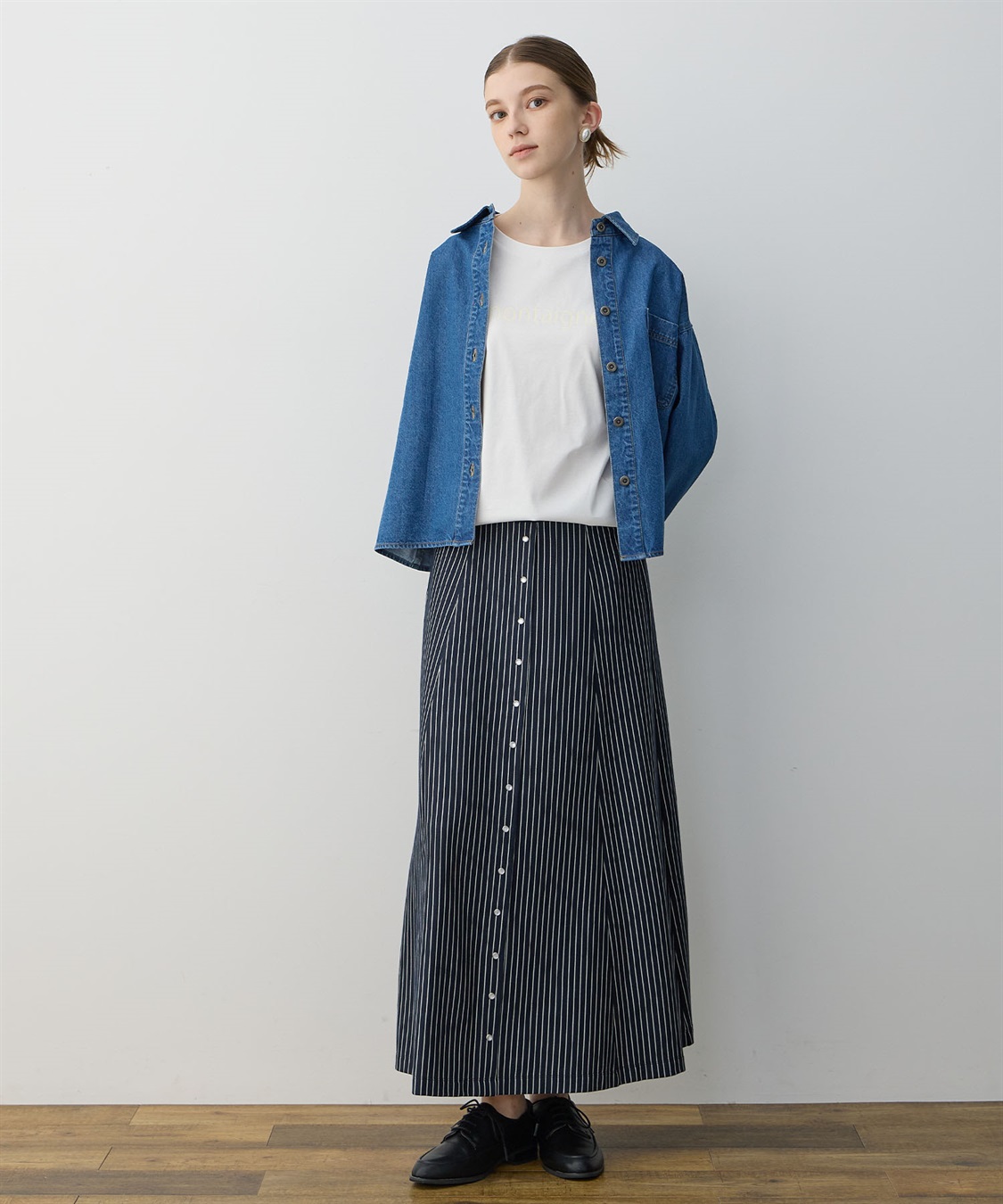 ストライプスカート LE SOUK HOLIDAY｜クロスプラス公式通販サイト