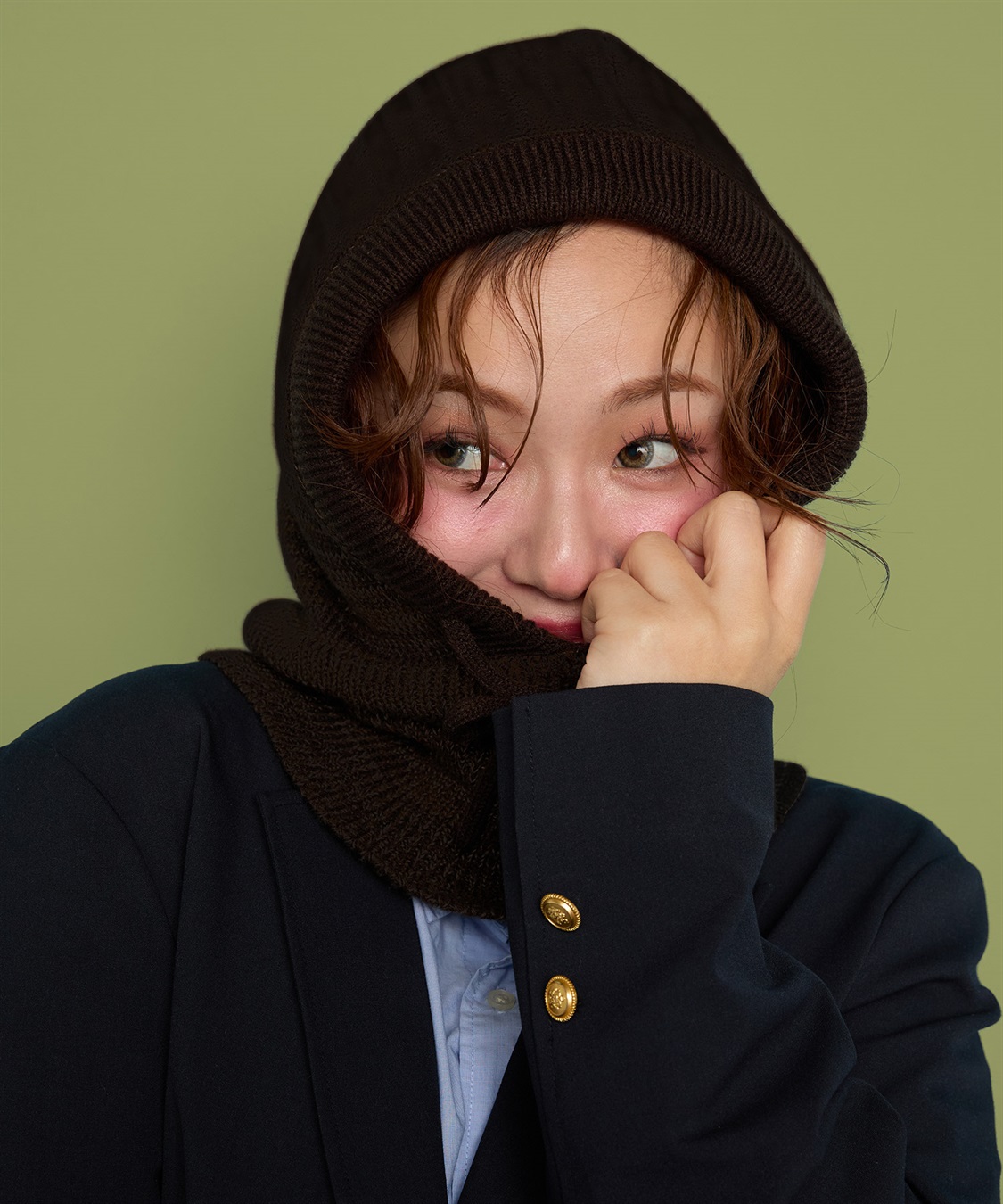 Yoki】ニットフードバラクラバ Life Style by cross marche｜クロス