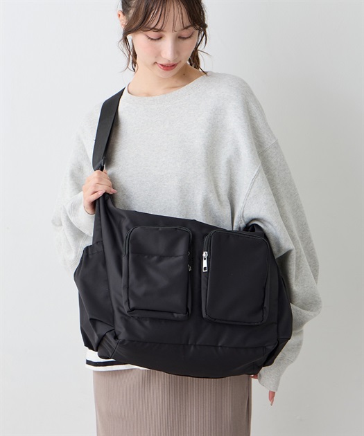 撥水】ハジカルペアレンツショルダーバッグ/マザーズバッグ Rosemadame