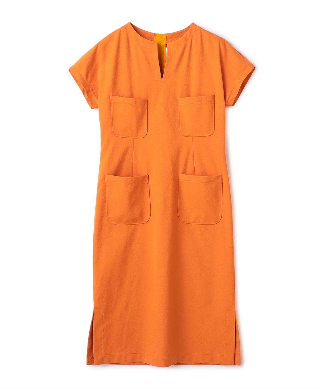 TIME SALE】ドライオックスポケット付き半袖ワンピース 49AV JUNKO