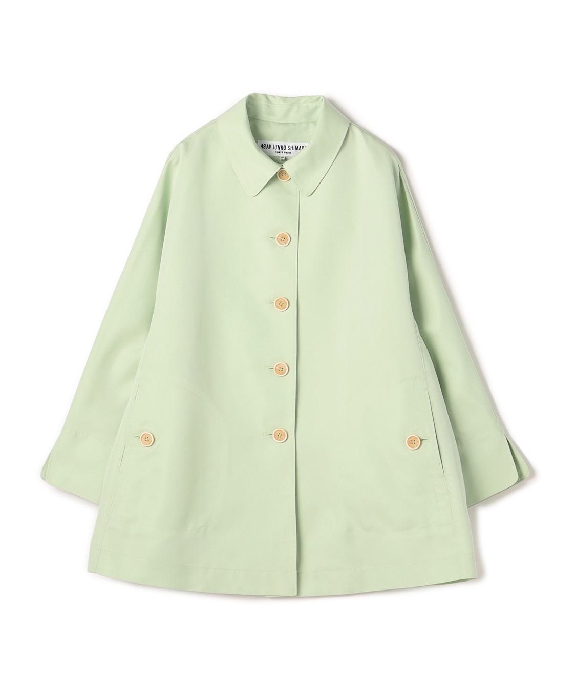 TIME SALE】ショート丈ステンカラーコート 49AV JUNKO SHIMADA｜クロス