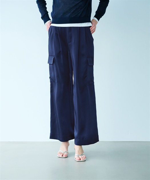 ヴィンテージサテンカーゴパンツ N.O.R.C｜クロスプラス公式通販サイト