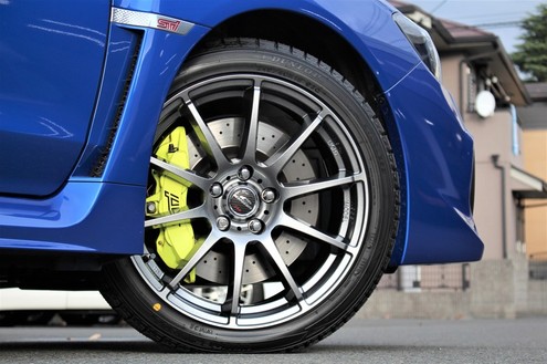 WRX STIに18インチスタッドレスセット取付！ | 相模原店 | 店舗ブログ
