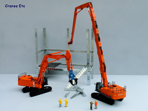 NZG 782 Hitachi ZAXIS 1000K-3 High Reach Cranes Etc Review