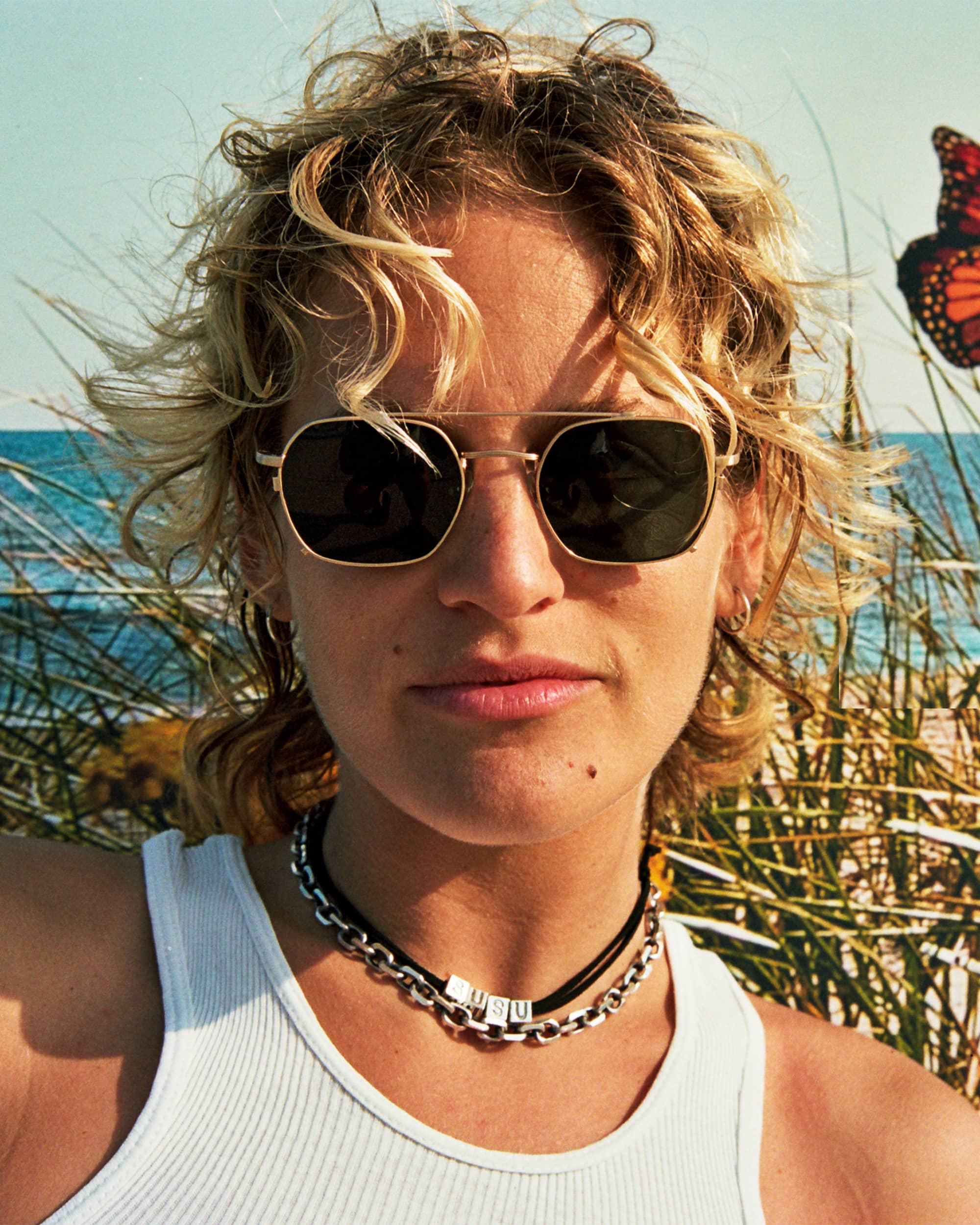Crap® Eyewear | The Jazz Safari Gold Polarized Aviator Sunglasses