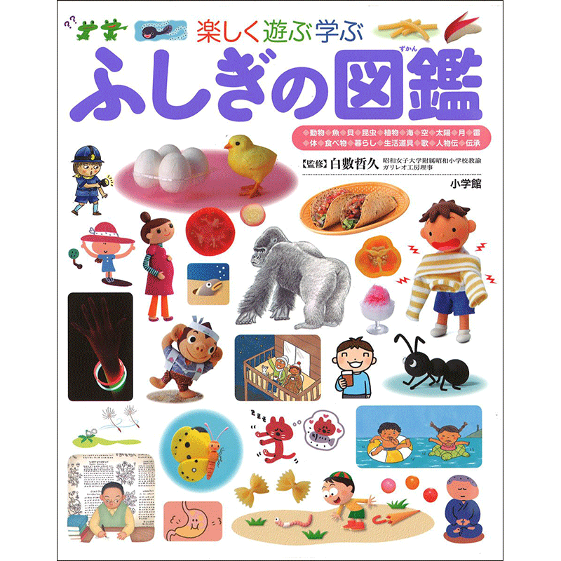 小学館の子ども図鑑 プレNEO 楽しく遊ぶ学ぶ ふしぎの図鑑／白數哲久