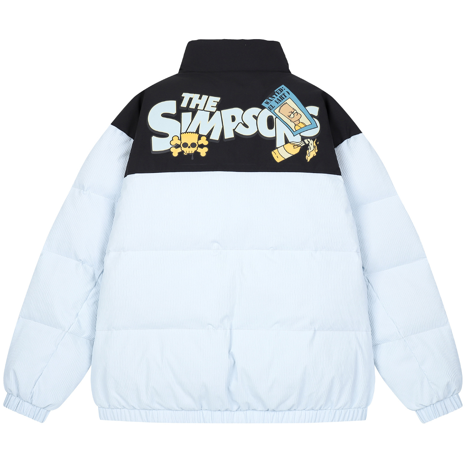 The Simpsons Bart Simpson Down Jacket ユニセックス 男女兼用